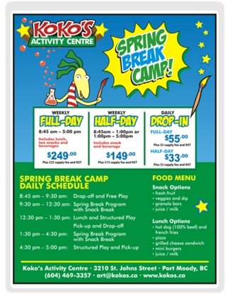 Koko's Spring Break Camp